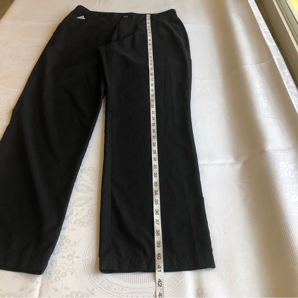 Adidas Climalite Men’s Size 32/32 Black Flat Front Golf Hiking Pants Dri-Fit - Picture 10 of 14